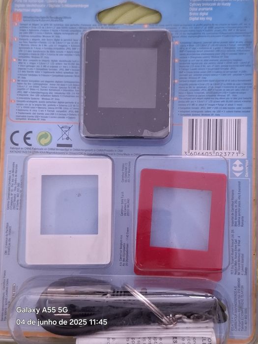 Porta chaves digital