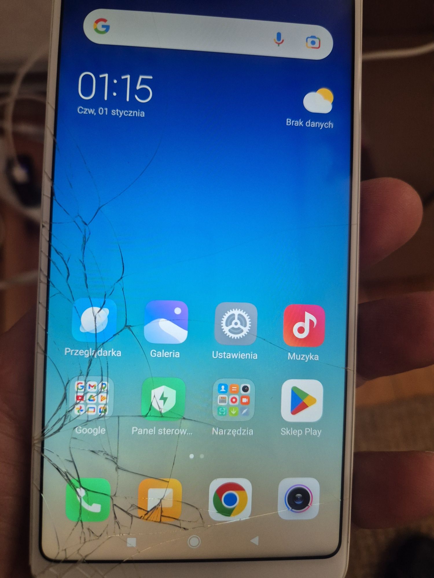 Wyświetlacz z ramką do Redmi 5 plus.