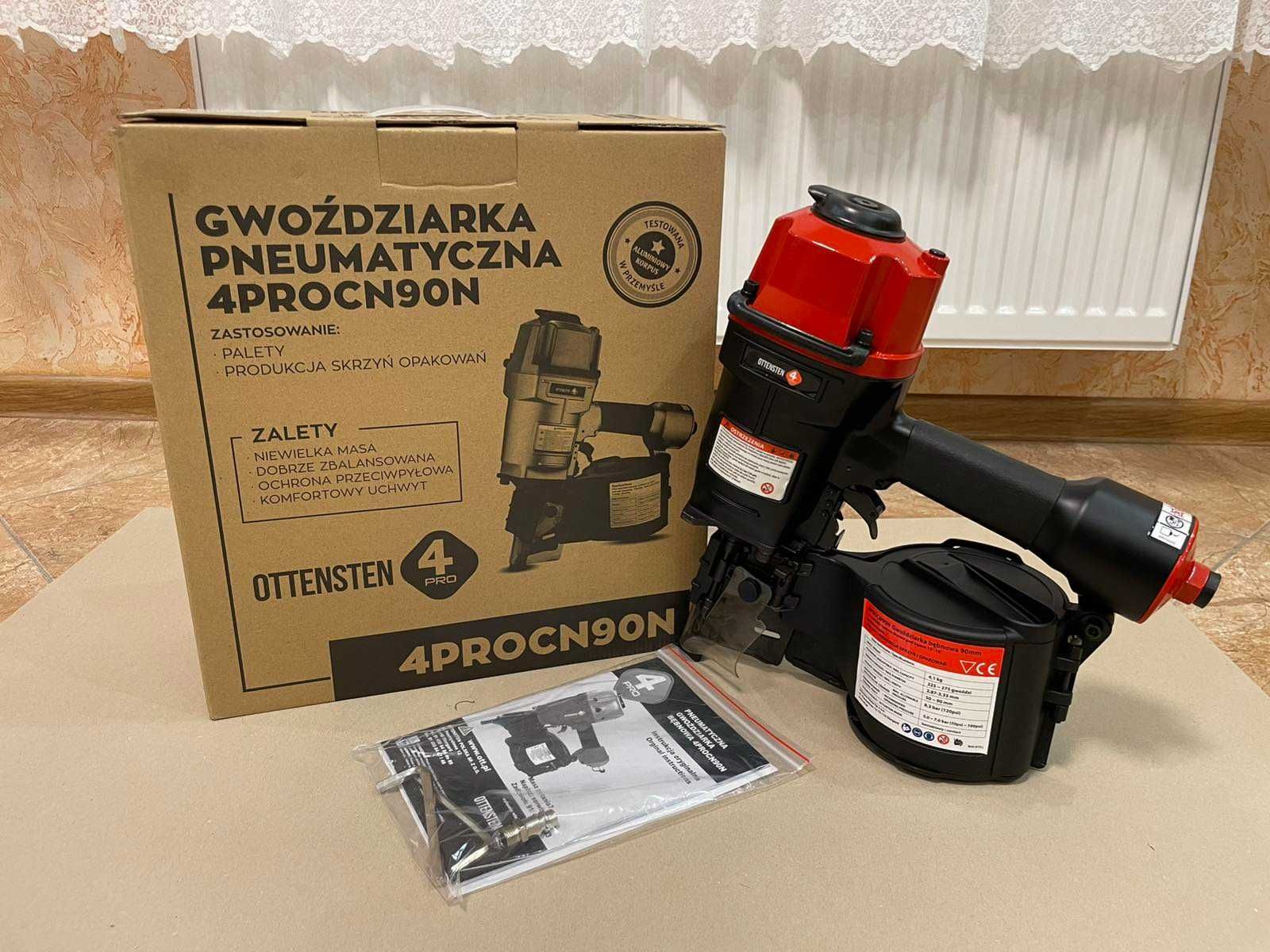 Нейлер пневмопістолет цв'яхозабивний Ottensten Cn80 Cn90 Cn70 Cn55