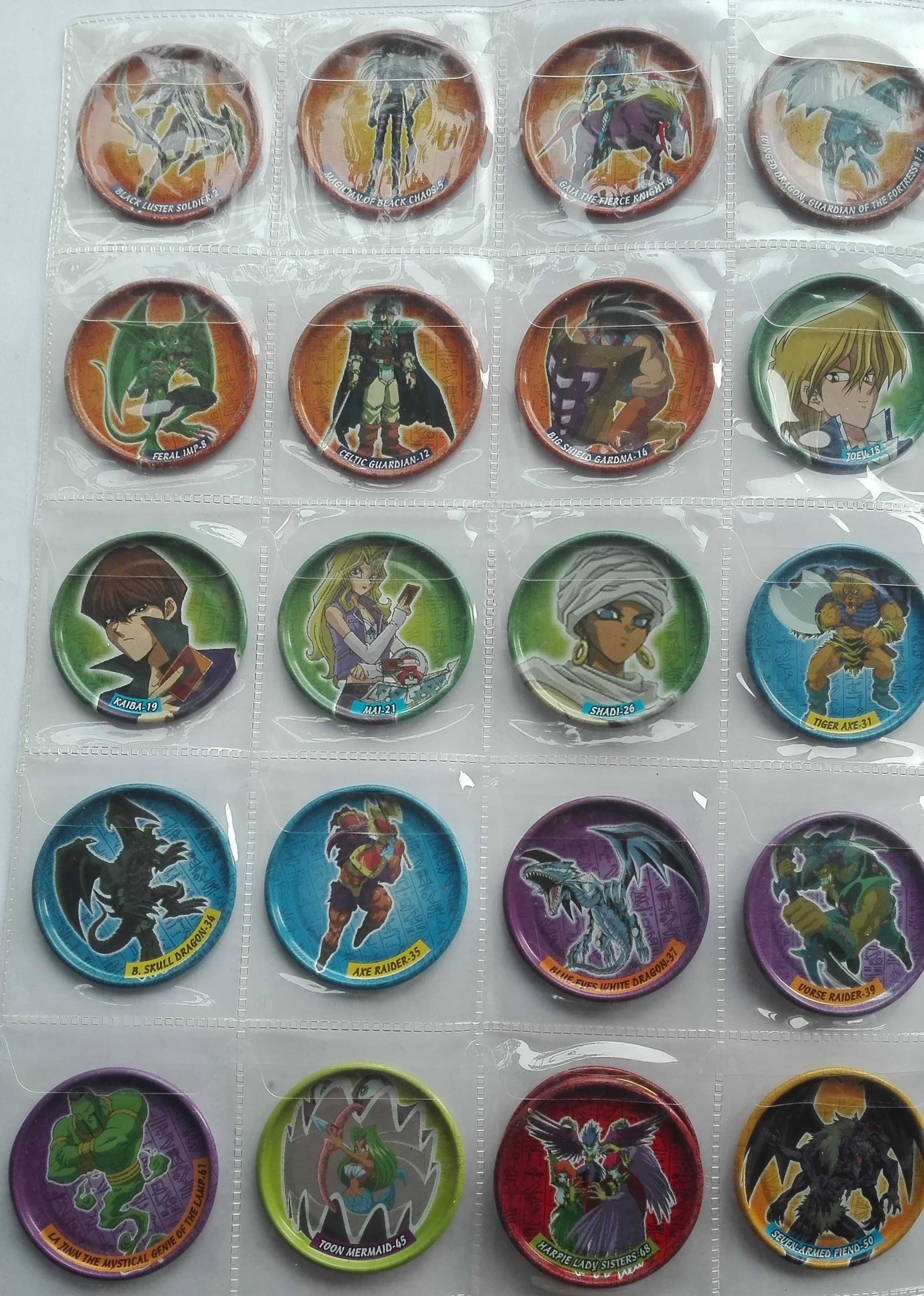 tazos antigos pokemon matutano digimon yu-gi-oh etc