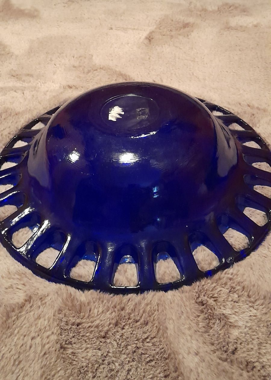 Piękna MISA kobaltowa, średnica 41 cm