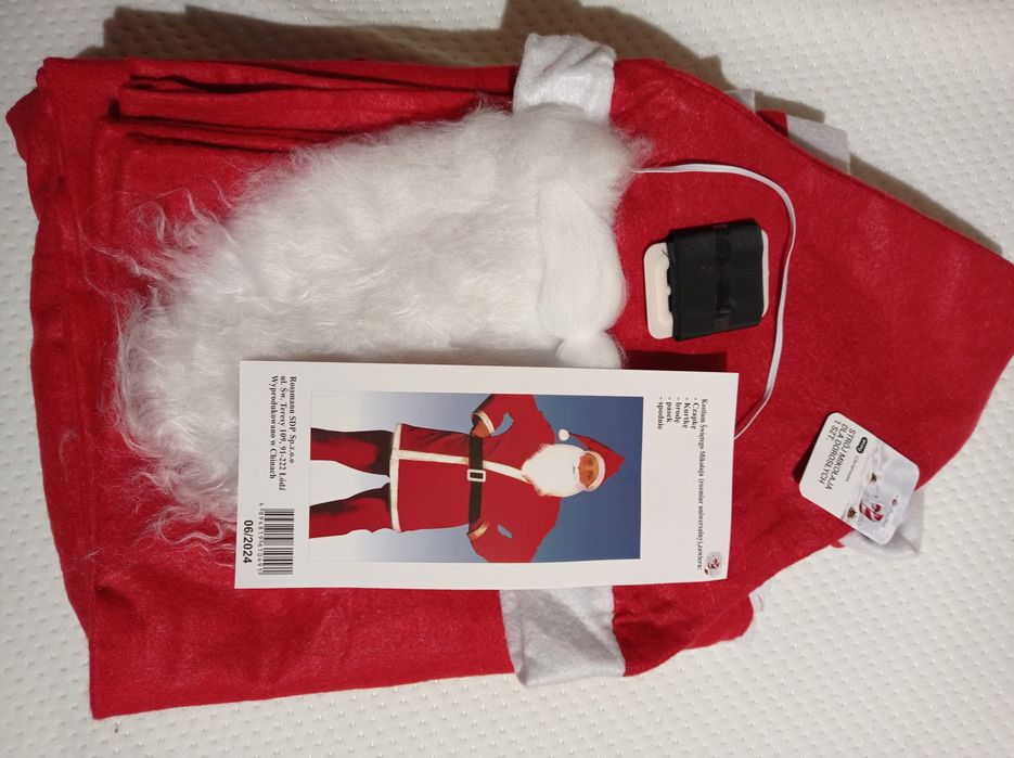 Strój Św Świętego Mikołaja