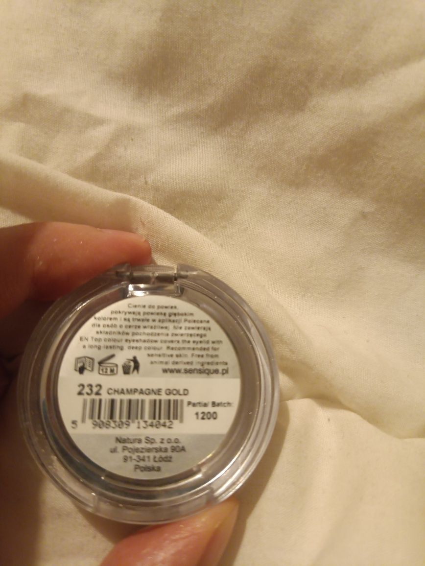 Sensique top color eyeshadow pojedynczy cień do oczu