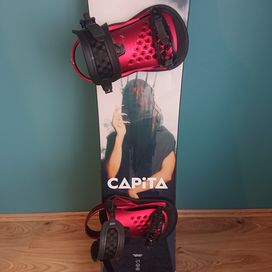 Deska CAPITA snowboard +wiązania OKAZJA