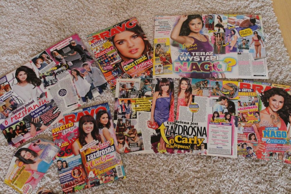Selena Gomez - materiały