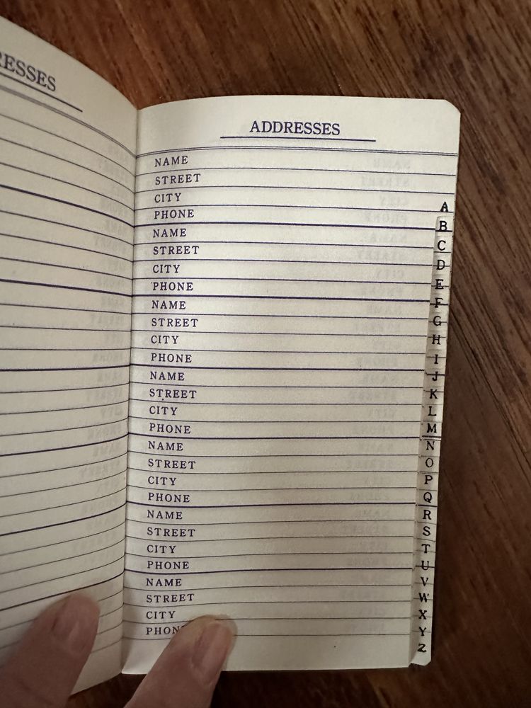 Kalendarz na 2013 oraz notes na telefony i adresy vintege