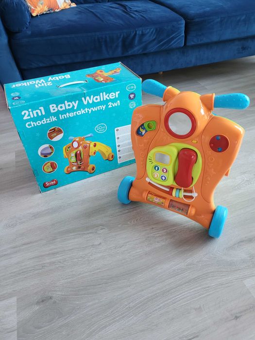 Baby walker Smiki - chodzik interaktywny 2w1