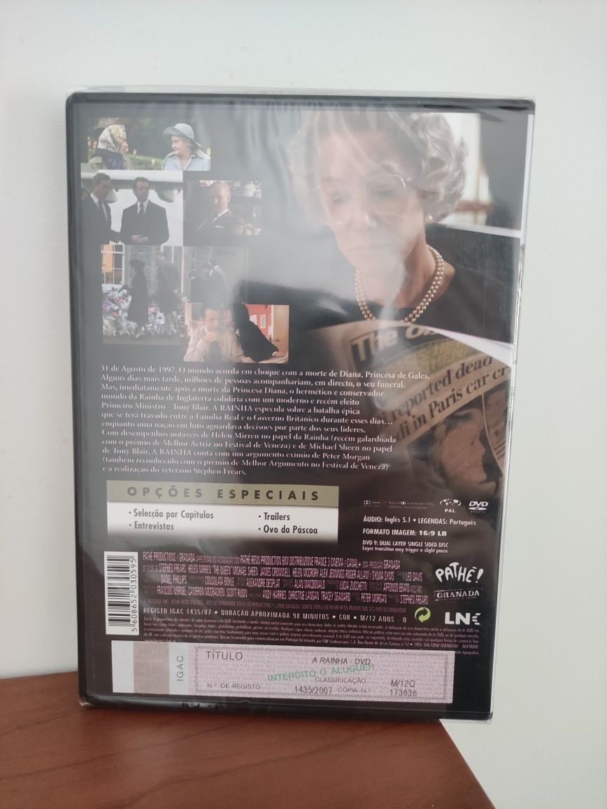 DVD A Rainha de Stephen Frears