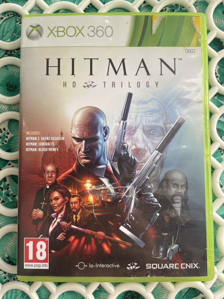 Гра на диск xbox 360 Hitman Trilogy