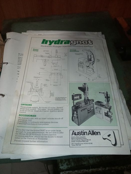 Máquina de injeção de plástico