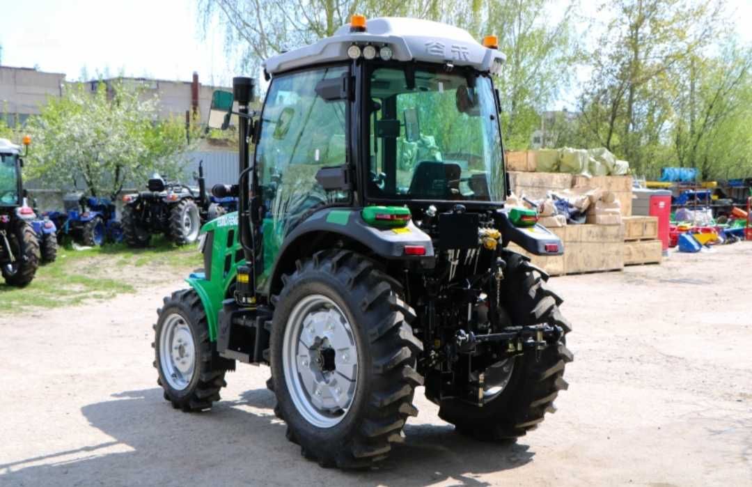 Мінітрактор Euro feng 554  Реверс Кондиціонер Примусова гідравліка