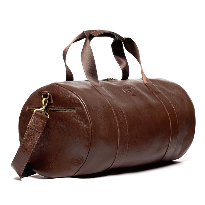 Дорожная кожаная сумка / Шкіряна дорожня сумка VS034