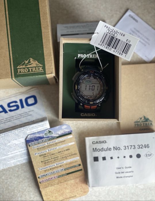 Часы Casio PRO Trec РRG-240 в отличном состоянии