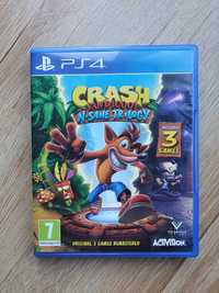 Crash Bandicoot 3w1 N'Sane Trilogy PS4