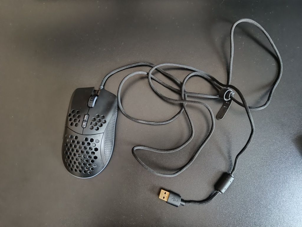 Myszka przewodowa, gamingowa Genesis Krypton 555+myszka redragon