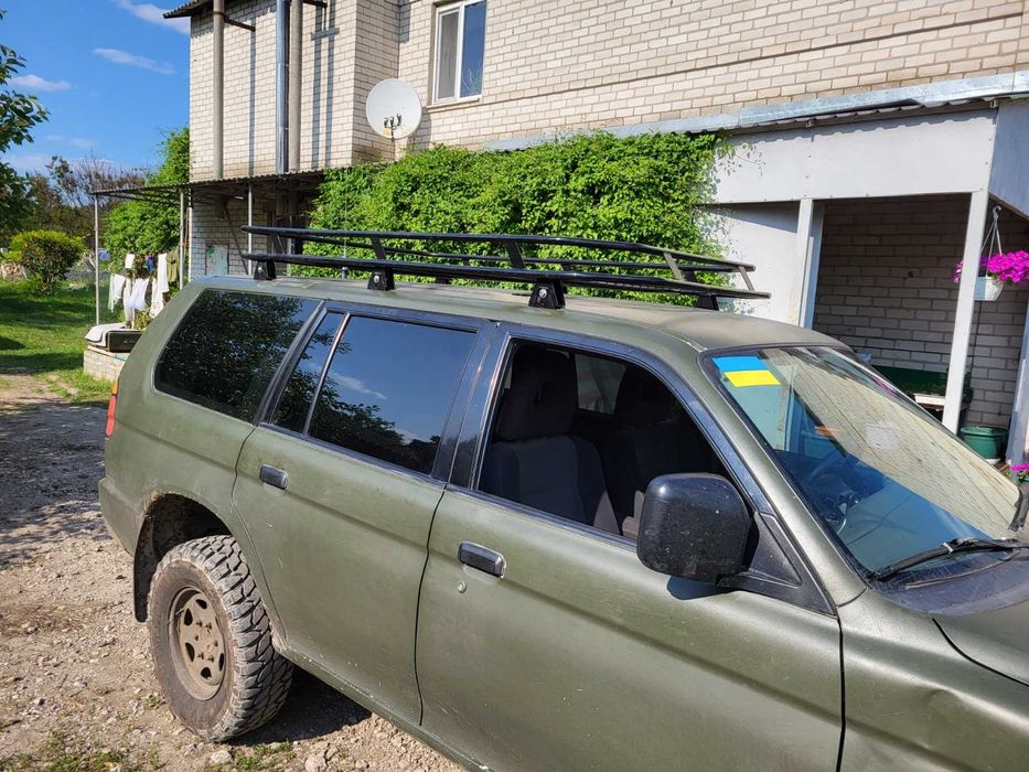 Експедиционный усилений багажник паджеро спорт