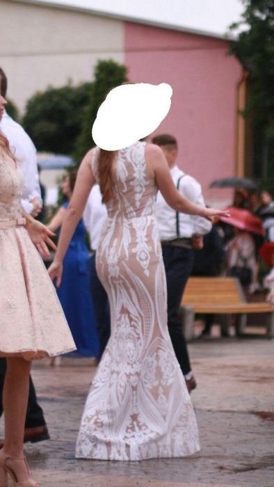 Платье вечернее выпускное свадебное