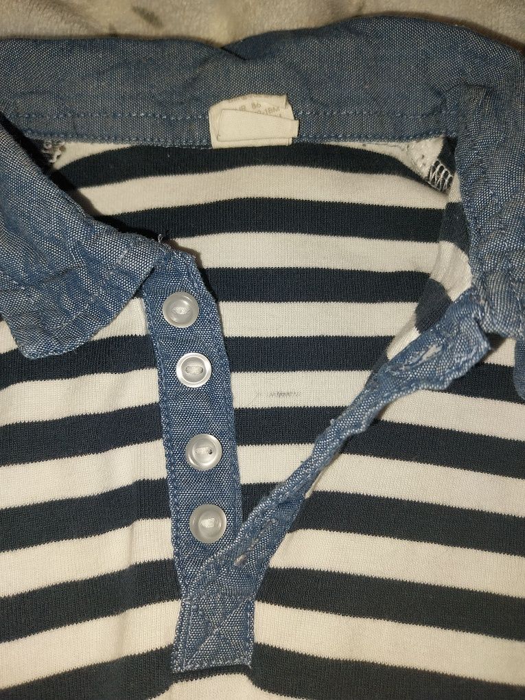 Śliczne body w paseczki h&m