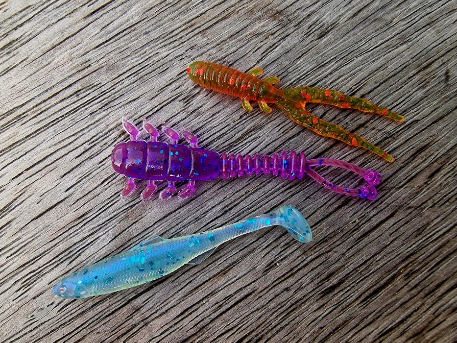 Zestaw okoniowy - główki wolframowe i przynęty