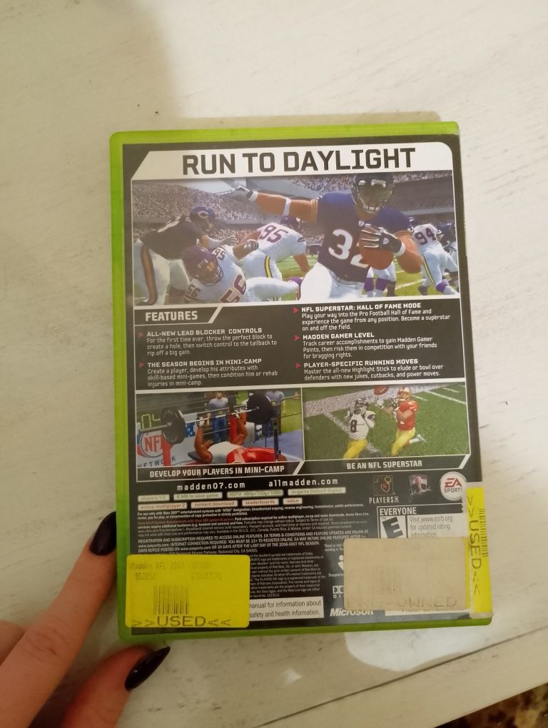 Гра для XBOX 360 Madden 07
