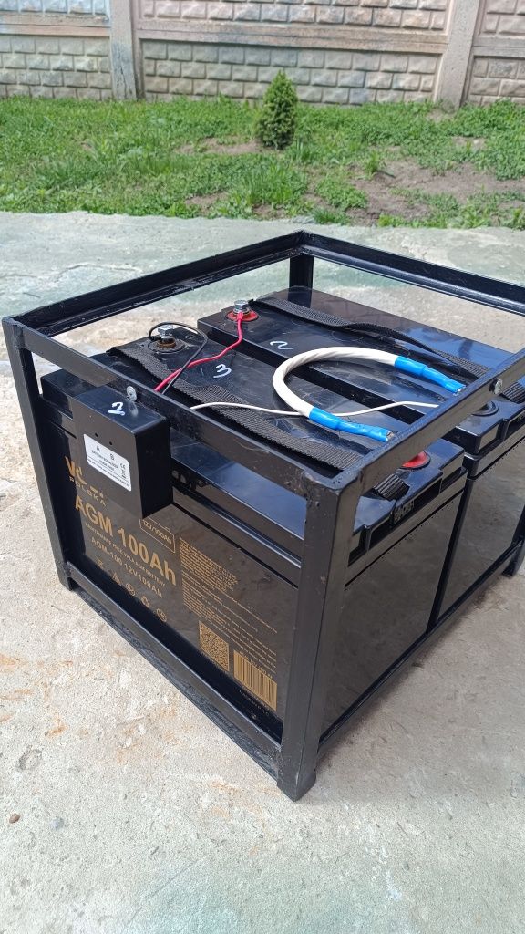 Акумулятори  Volt Polska AGM 12V 100Ah. Балансир для акумуляторів.