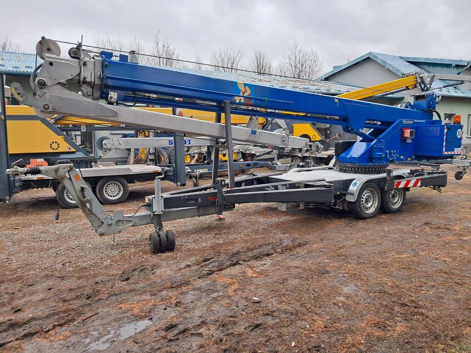 dźwig dekarski Bocker AHK 27/1200, 2008r , żuraw ciesielski ,UDT 2027