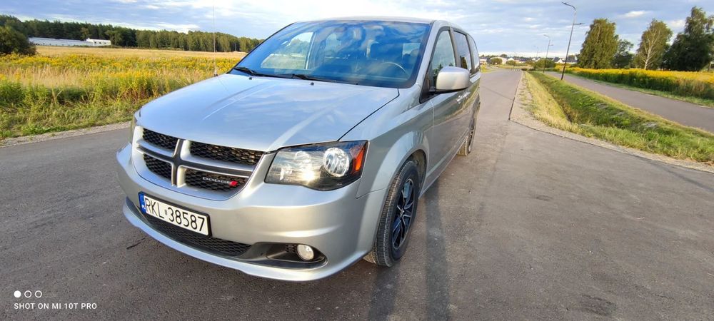 Dodge Grand Caravan Grzane fotele, grzana kierownica, wersja GT