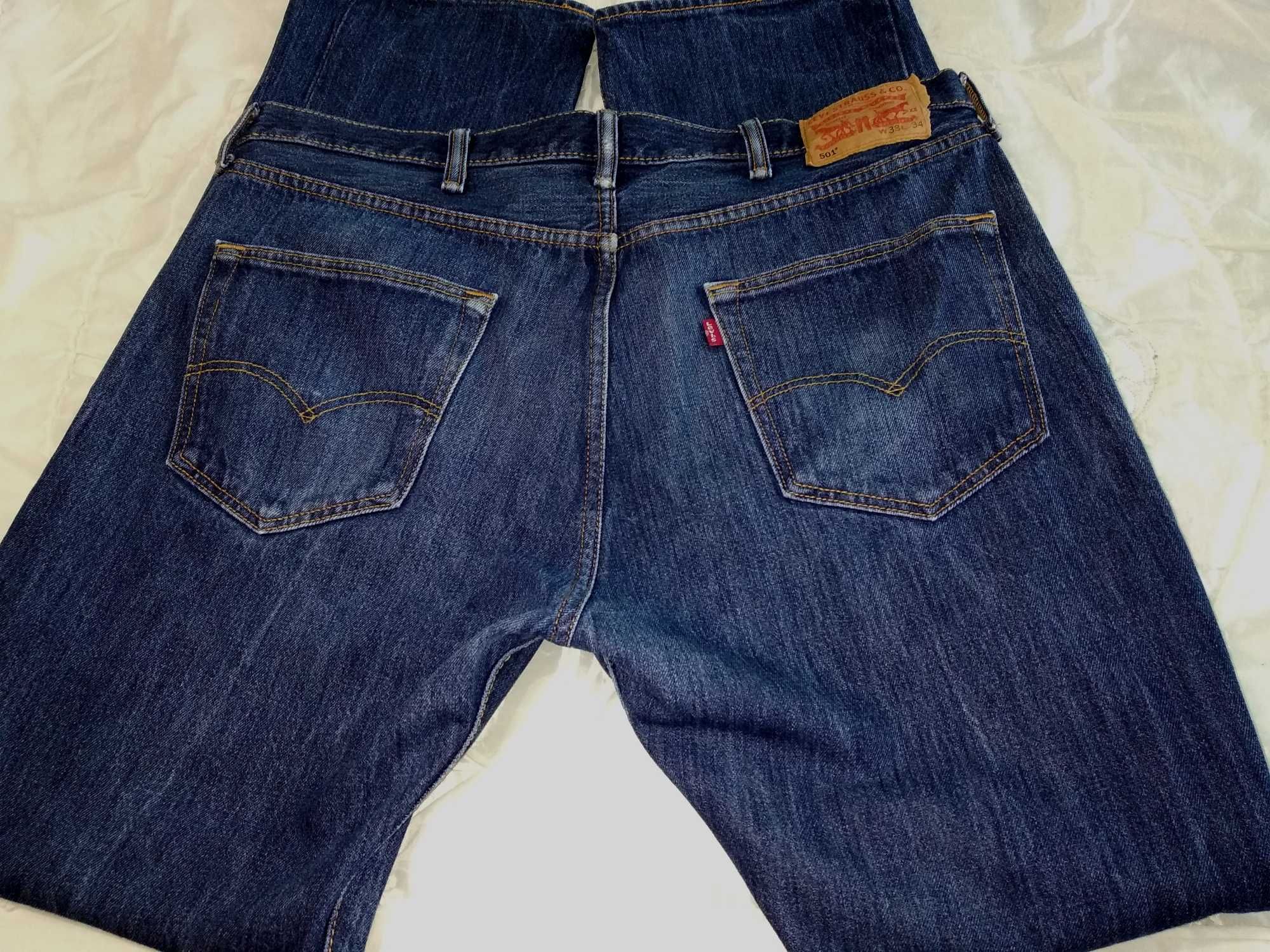 Джинси LEVIS 501 W38 L34 made in  Egypt