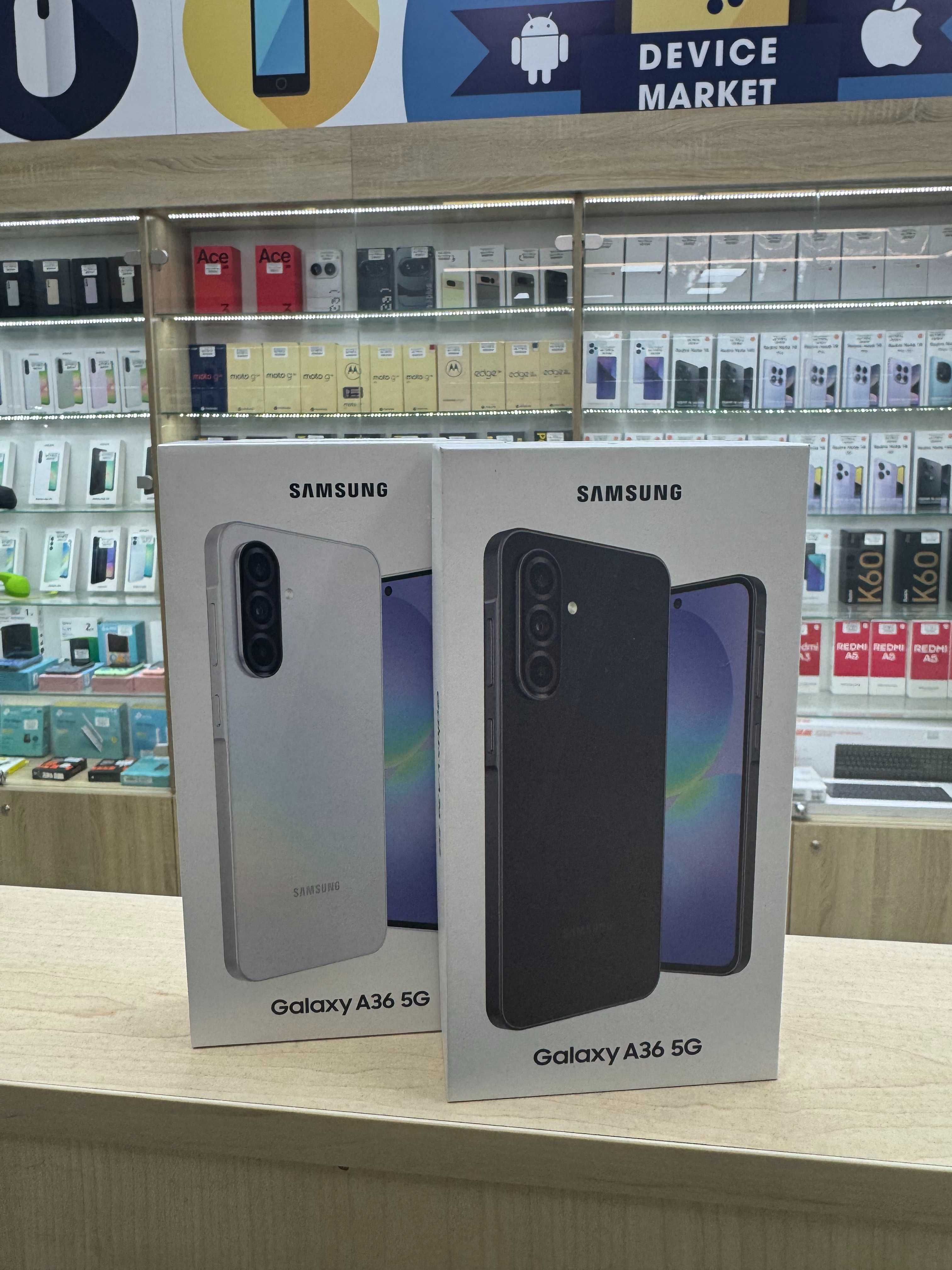 Смартфон Samsung Galaxy A36 128/256GB |Black,White,Lime,Lavender EU+UA