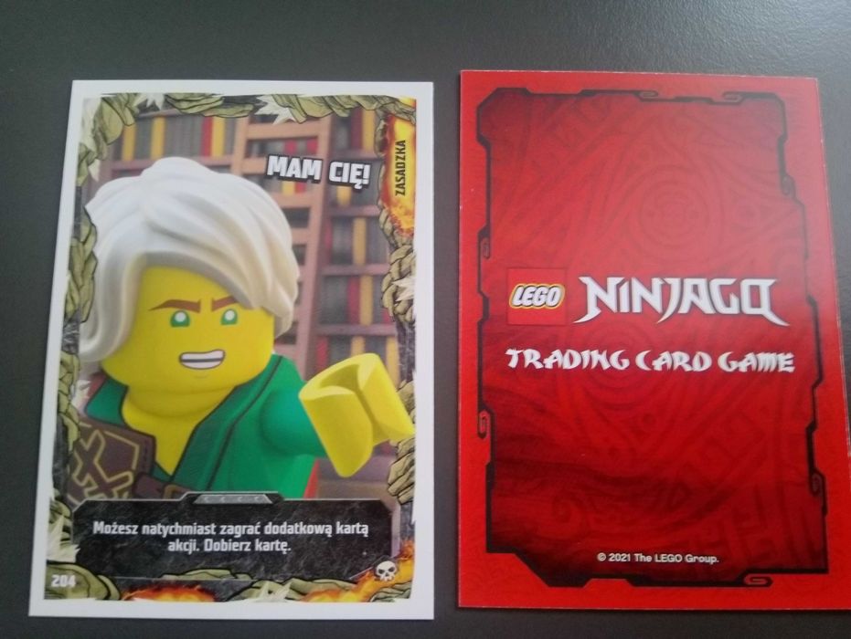 Lego ninjago  karta seria 6