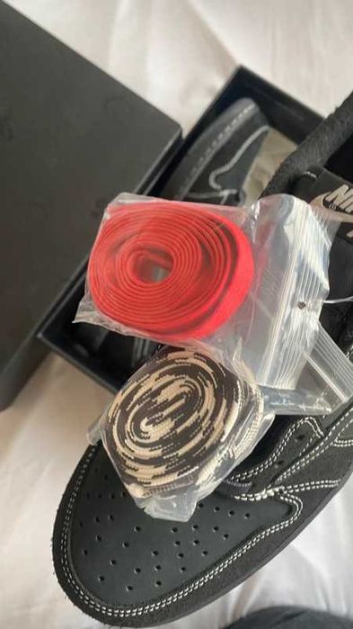 'koszykówki"Jordan 1 Retro Low OG SP Black Phantom R.42