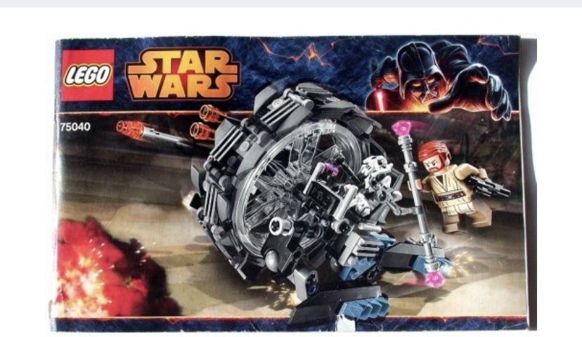 Lego Star Wars 75040 General Grievous' Wheel Bike