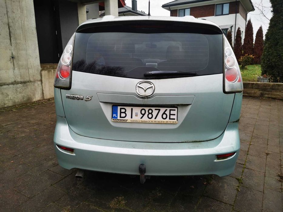 Mazda 5, rok 2006, automat, benzyna 2.3 + gaz