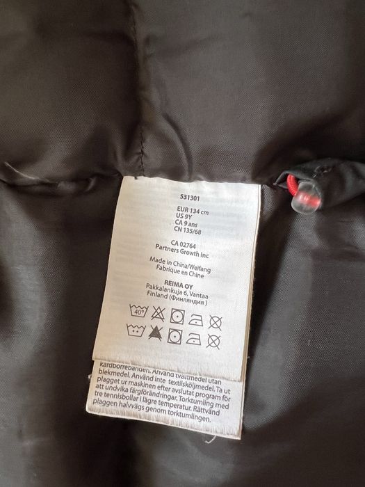 Змова парка куртка пуховик 134р