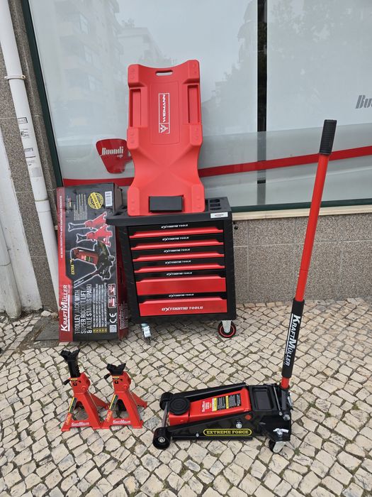 conjunto Carinho de 6 gavetas 4 completas + Macaco e preguiça novos