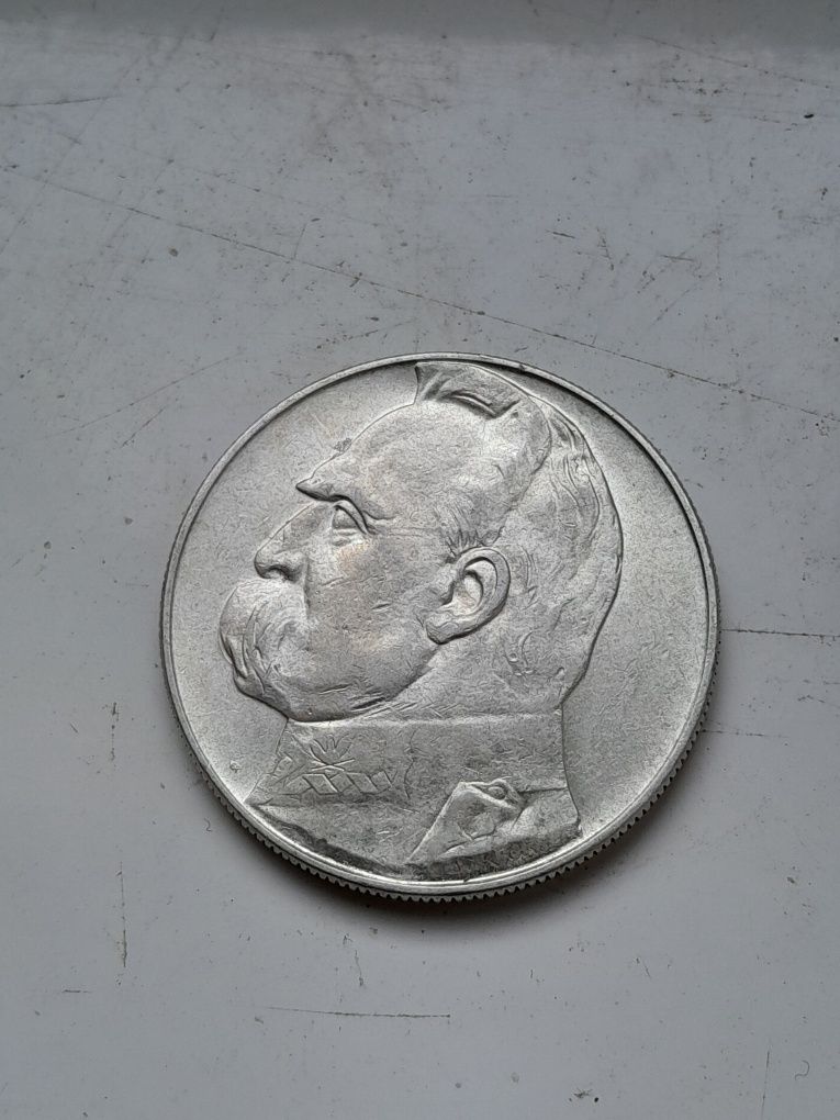 10 zł 1937r. Piłsudski