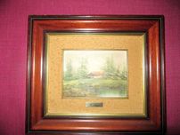 Quadro Vintage com nome do autor