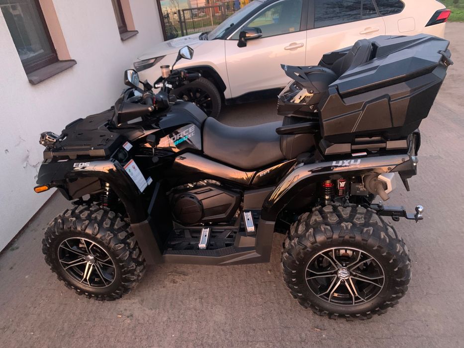 CFMOTO/2019/4x4/LED/kufer/pług/homologacja