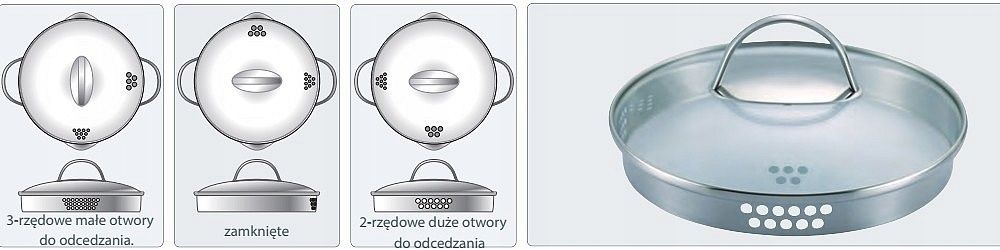 innowacyjny zestaw garnków garnki 7el. ssw berlin