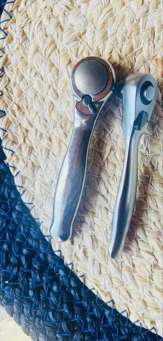 Трещотка 1/4 міні тріскачка торцевий реверсний вороток ключ новий якіс