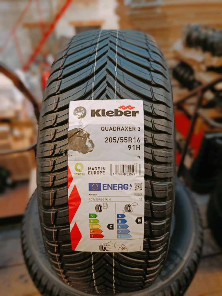 NOWA! Opona Całoroczna 205/55R16 Kleber Quadraxer 3 - LUBLIN - WYSYŁKA