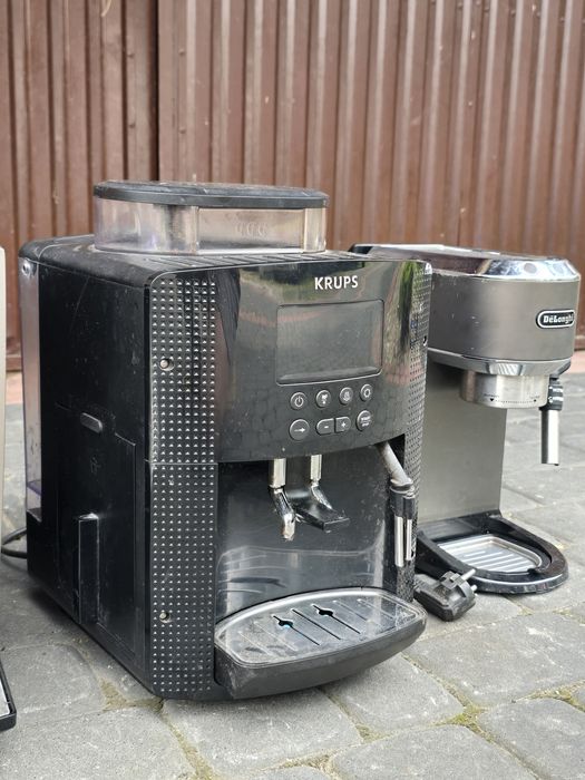 Ekspresy do kawy Krups Melitta Delonghi Uszkodzone Niekompletne
