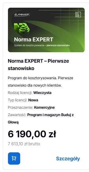 Norma Expert + Miara PRO - programy do kosztorysowania i przedmiarów
