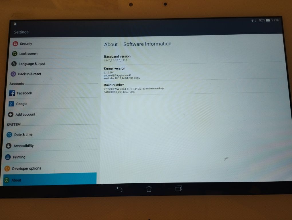 Планшет Asus Transformer Pad TF303CL