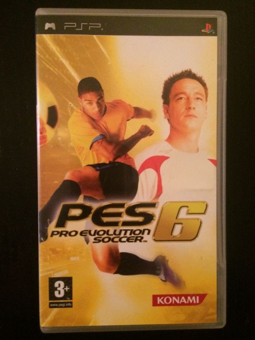Jogo PSP Pes Pro Evolution Soccer 6