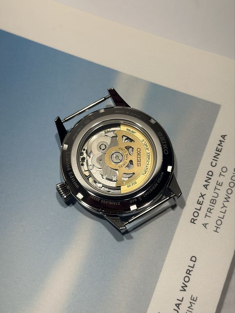 Seiko Presage SRPK75 Cocktailtime Star Bar Purple Sunset