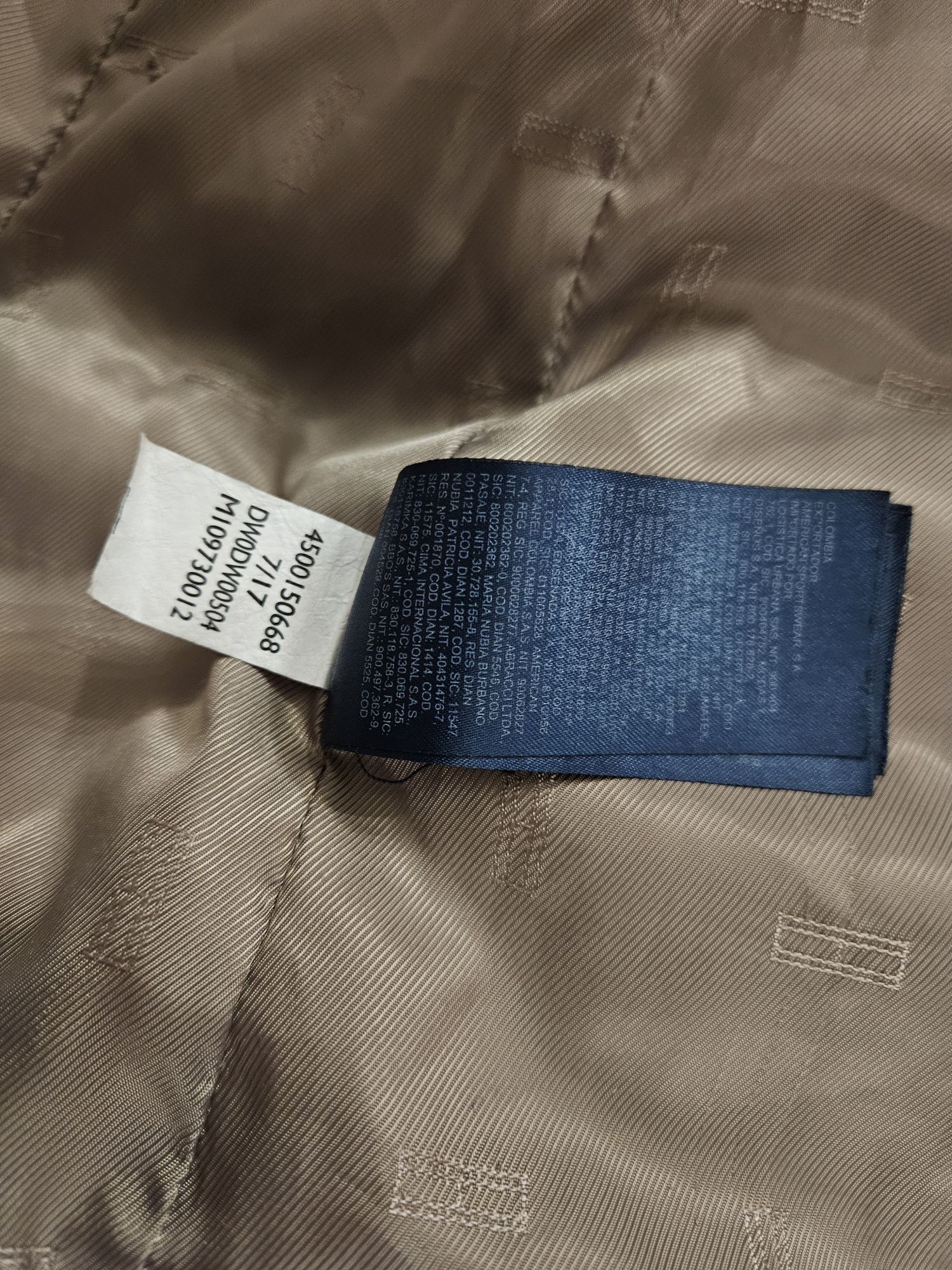 Damska kurtka L Tommy Hilfiger  z pierza  kaptur odpinany