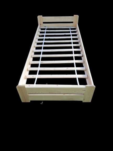 Nowa RAMA ŁÓŻKA łóżko drewniane sosnowe lakierowane transport wysyłka