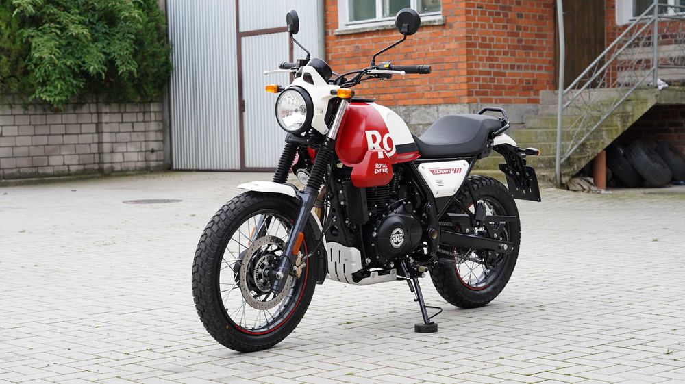 Royal Enfield HIMALAYAN 411 SCRAM -- 2tys km -- oryginał - JakNowy