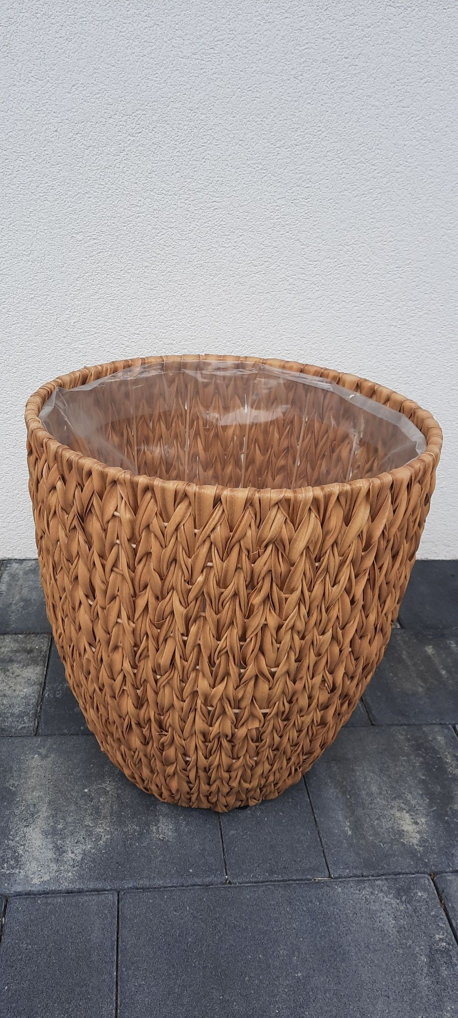 Donica technorattanowa 39 x 39 x 40 cm